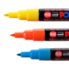 Marcadores Uni Posca Paint Marker Pen - Ponto fino 812 Cores PC -1M para caneca de rocha Pintura de tecido de madeira de madeira de vidro de cerâmica Quick Dry 230210