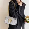 Projektant torebki sklep 60% zniżki na nową jesień mody Dionizyjska wszechstronna łańcuch jednopłacowa Messenger prosta mała kwadratowa torba