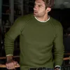 남자 스웨터 가을 겨울 남자 남자의 긴 소매 따뜻한 스웨터 고형 니트 풀오버 남자를위한 점퍼 9 색 ropa para hombre