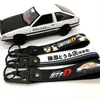 Sleutelringen Nieuwe anime Initial D Men Women's Key Ring Key Fobs Holder Keychain voor motorfietsen auto printen ontwerpsleutel tag rugzak chaveiro g230210