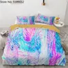 Bedding sets Summer Fruit Bed Cover Pineapple watermelon Printed Quilt 2 3 Piece Sets Teens Adult Food Pattern Home Bedclothes 230210