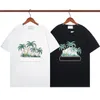 Casablanc-s メンズ プラス Tシャツ ポロ ステーション Tシャツ 夏 インズ 老眼 CD レター プリント ジョーカー トレンド 半袖 Tシャツ メンズ レディース ハーフスリーブ s6Yk#