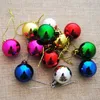 Party Decoration 12pcs/Lot 30mm Christmas Tree Decor Ball Bauble Xmas Hanging Ornament Decorations for Home Gift