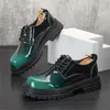 Yeni Erkek Tasarımcılar Ayakkabı Moda Loafers Gerçek Deri Erkekler Resmi Elbise Ayakkabı Man Partisi Düğün Düz Ayakkabı