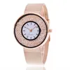 Wristwatches Fashion Stainless Steel Rose Gold & Silver Wrist Wtach Luxury Women Rhinestone Watches Quartz Watch BW1900