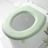 Coprisedili per WC 1PCS Cuscinetti riutilizzabili per il bagno con manico Pad morbido in EVA impermeabile Autoadesivo