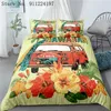 Bedding Sets Summer Travel Duvet Cover Comforter Set 3D Printing Luxury 3pcs Quilt Single Double 229 229CM Home Textile