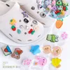 50pcs/set Shoe Charms Decoration Buckle carton chocolate ice cream fruit acrylic M JIBZ DIY combiation for croc friend gift wholesale