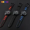 ساعة Wristwatches Skmei Men Watch Clock Top Fashion Watches Dised Mens Leather Waterproof Relogio Masculino 2023