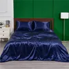 Bedding sets Satin Bed Linen Sets Luxury Bedding Sets Double Bed Duvets Solid Color Duvet Cover Sets Twin King Queen Duvets Covers 200x240 230211