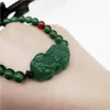 Strand Drop Jades Bracelet Jadeite PIXIU Hand String Lucky Men Women Jewelry