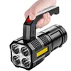 Flashlights Torches Powerful 3 Switch Mode High Power Led Waterproof Portable Rechargeable Outdoor
