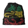 Berretti Leone di Giuda Bandiera Etiopia Re Selassie Rasta Beanie Unisex Hip Hop Inverno Caldo Skullies Berretti Cappelli Berretto per adulti lavorato a maglia