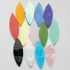 Craft Tools Color Leaf Form Stained Glass Mosaic Tiles Diy Handmade Coaster Lamp Puzzle Making Art Wall Decoration Material 230211