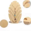 Sacchetti per gioielli Design Espositore per collana in legno Espositore per vetrine Portaoggetti per vetrine Grandi e piccole dimensioni