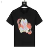 العلامة التجارية Mens Thirts Skull Bunny Pattern Top Cotton O-Deace Short Shirt Print Ghost Rabbit Shirt Summer Men Tee Luxury Womens Tshirts Half Sleeves M-3XL