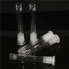 Hockahs Glass Downstem Diffuser Super Long 6 인치 14mm ~ 18mm 수컷 암컷 유리 줄 스템 어댑터