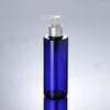 Lagringsflaskor 250 ml Klar husdjur Plastflaska med tangent Masilver Lotion Pump Cosmetic Containers Body Wash/Shampoo/Body
