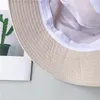 Cloches Buckek Hats Women INS Style Fashion Summer Sunshade Cap Men Panama Bucket Hip Hop Letter Caps Caps Black 56-58cm1