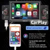 1 Din CarPlay Radio 5 inch Car Stereo Bluetooth MP5 Player Android-Auto Hands Free A2DP USB FM Receiver Audio System Head Unit 160C