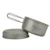 Camp Kitchen UltraLight Pan Outdoor Showdware Camping Pot Складная посуда Усовершенствование Сопротивления кузова 230210