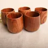 Cups Saucers Home Japanese Style Natural Wood Tea Water Cup Round Cupscups Green Pure Handmade