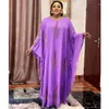 Ethnic Clothing 2023 Autumn Fashion Arrival African Dashiki Print Long Sleeve Maxi Dress For Women American