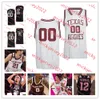 Texas am basketball jersey op maat gemaakte Robert Williams III Danuel House Khris Middleton Alex Caruso Acie Law IV Kevin Marfo Ashton Smith Texas Am Aggies Jerseys