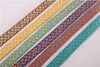 Çanta Parçaları Aksesuarlar Renkli Striped Tuval Çapraz Kuşağı, Tasarımcı Omuz Çantası Çanta Yedek Parçalar İçin Deri Deri ile Deri