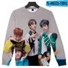 Men's Hoodies N.Flying Korean Group Unisex Sweatshirt Round Neck Fashion Trend Style 3D Polyester Material