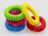 Anti -muggento afstotende veerarmbanden pure natuurlijke baby polsband handring willekeurige kleuren