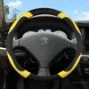 Coprivolante Coprivolante in pelle PU Copriauto antiscivolo per 206 207 307 Accessori auto