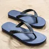 Tofflor män beac man flip flop 2022 sommar man kortfattade tofflor lätt vikt vid havet tofflor bekväma glider tappar R230208