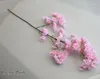 Dekorativa blommor 100 cm vackra konstgjorda körsbärsblommor blommor silke wisteria vinrankor bröllop dekoration bukett party kransar rotting