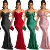 Casual Dresses ANJAMANOR Sexy Satin Backless Long Maxi Dress Birthday Outfit for Women Party Evening Gown Elegant Prom Dresses D42-CI24 T230210