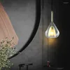 Lámparas colgantes Lámpara de noche minimalista moderna Barra creativa Luces de comedor Diseñador personalizado Pasillo Porche