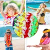 Dekorativa blommor 50st Hawaiian Artificial Flower Leis Garland Necklace Hawaii Summer Tropical Party Decoration Wedding Christmas Wreath