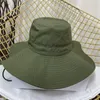 2023SS Designer New Brim Bucket Hats Woman Mens Fashion Brand Ladies Luxury Shade Caps Beach Casquette Sunhat Womens Mens Bucket Hat