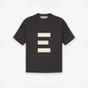 New Mens Fashion Brand T Shirt High Street 3D Rubber Velvet Letter Print Tees Men Short Sleeve Tops Size S-XL