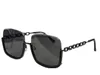 Óculos de sol femininos para mulheres homens óculos de sol estilo de moda masculina protege os olhos lente UV400 com caixa aleatória e estojo 4568