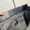 Kosmetiska väskor fall på väskor kvinnor rive gauche handväska män axelväska shopping väskor handväska präglade bokstäver plånbok crossbody plånböcker