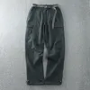 メンズパンツ屋外風力防水性メンズ作業服マルチポケットストレートチューブパンツトレッキング狩猟用具戦闘ズボンベルト230211