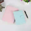 Pu Leather-proof A5 A6 Notebook Diary Schedule Binder Cute School Supplies Macaron Office
