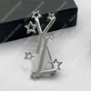 Spille per le donne Star Mens Designer Spilla Spille Marchio di moda Lettere Spille Gioielli Spilla in oro argento Spilla Spilla Accessori