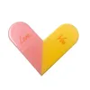 Lip Gloss Love-shaped Double-head Transparent Lipstick Moisturizing Waterproof Long-lasting Desalination Moisturiz D3P6