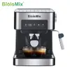 Andere Home Garden Biolomix 20 Bar Italiaans Type Espresso Coffee Maker Machine met Milk Frother Wand voor Cappuccino Latte en Mocha 230211