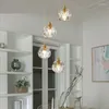 Hängslampor Stor diamantkristallkronkrona Belysning G4 LED LUSTER Cristal för matsal Cafe Bar Lamp Ankomstupphängning Luminaria