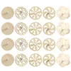 Girando de madeira de madeira para crianças inacabadas de giroscópio brinquedo diy brinquedos giroscópio pintando em branco artesanato peças coisas artesanato hollow cutouts slice natal 230210