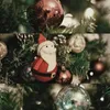 Party Decoration 24pcs/Box Christmas Ball Tree Ornament Hem Hanging Pendant Year Gift Navidad 2023