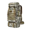 Torby szkolne 80L Wodoodporny kamuflaż taktyczny plecak duża pojemność męskiej armii kempingowej torba na zewnątrz 230210
